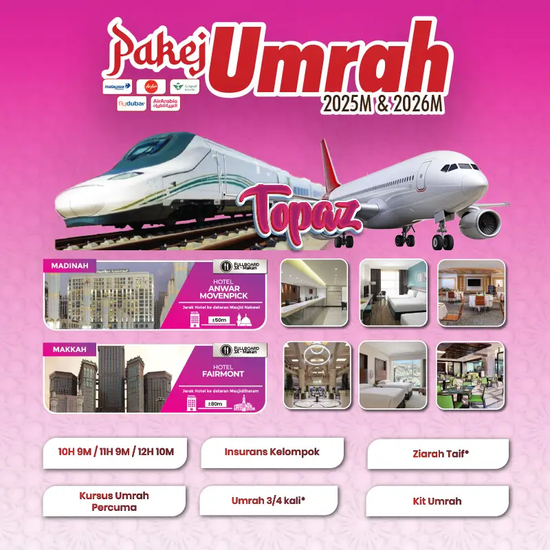 pakej topaz tabung haji travel